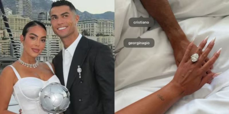Ronaldo cầu hôn Georgina
